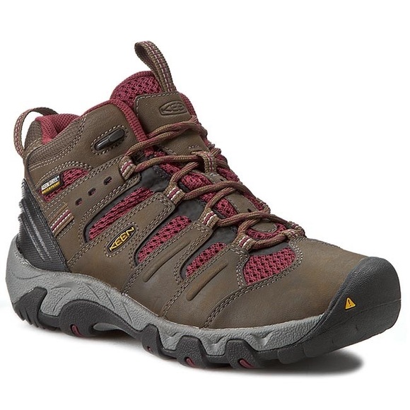 Keen Shoes - Keen Koven Mid Hiking Boots Women’s 8 Burgundy & Brown